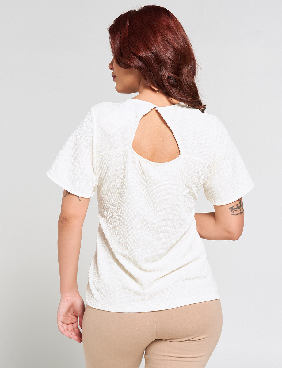 Blusa Clásica Botones