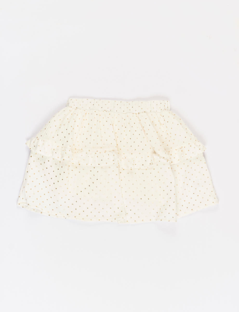 Falda Prints Estrellas con Vuelos