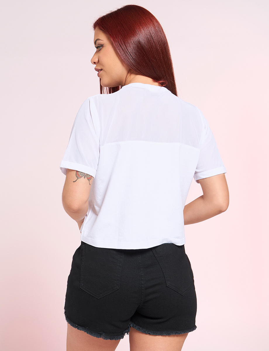 Camiseta Never Coast Blanca