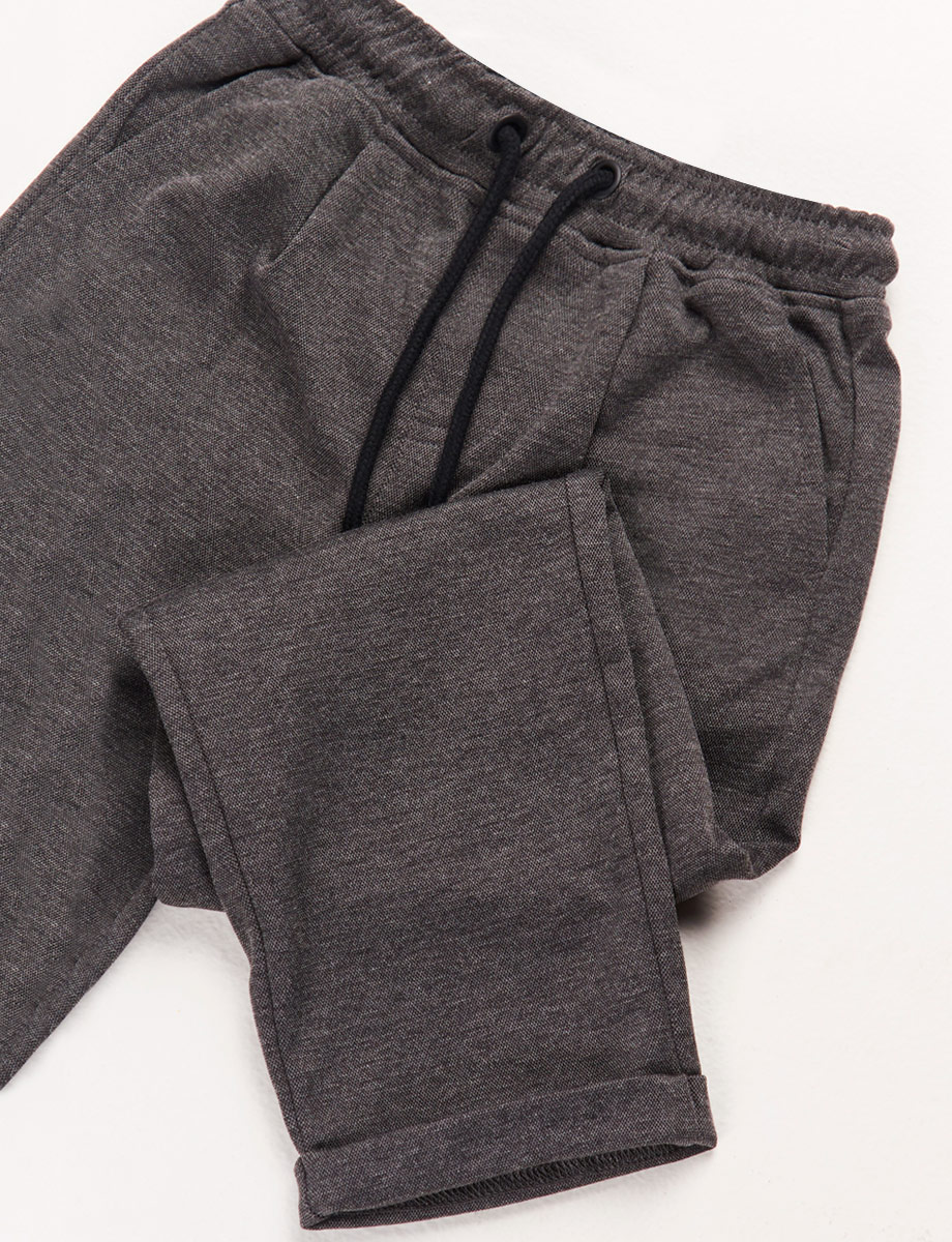 Pantalón Esc Casual Gris