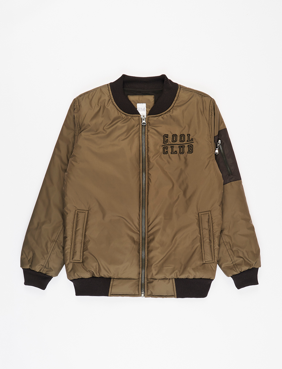 Chompa Bomber Cool Club Verde militar
