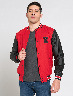 Chaqueta Bomber Combinada