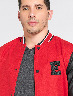 Chaqueta Bomber Combinada
