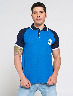 Polo Combinada Azul