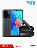 Combo Tecno Spark 8C Negro + Audífonos Inalámbrico Joyroom