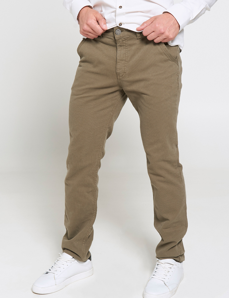 Pantalón Chino Verde Oliva