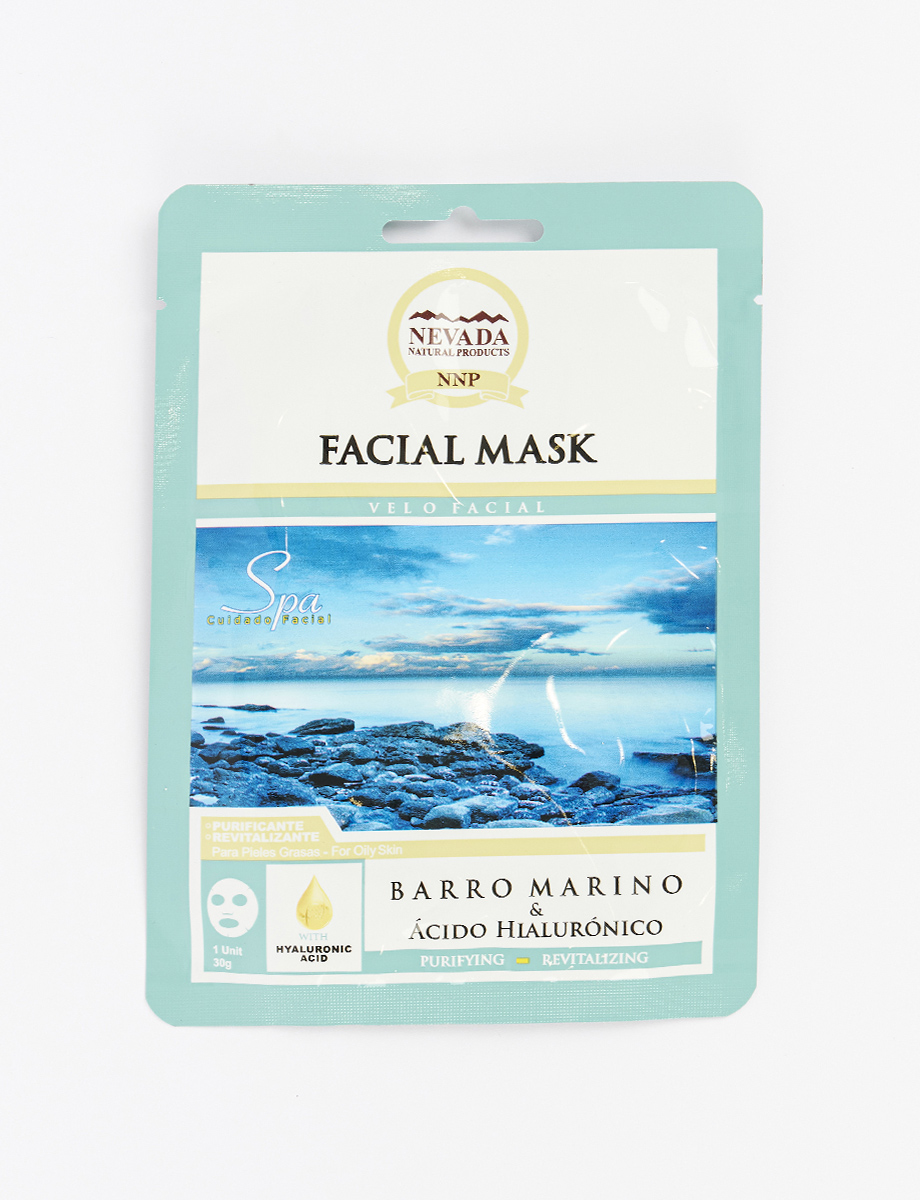 Mascarilla Facial Barro Marino y Ácido Hialuronico