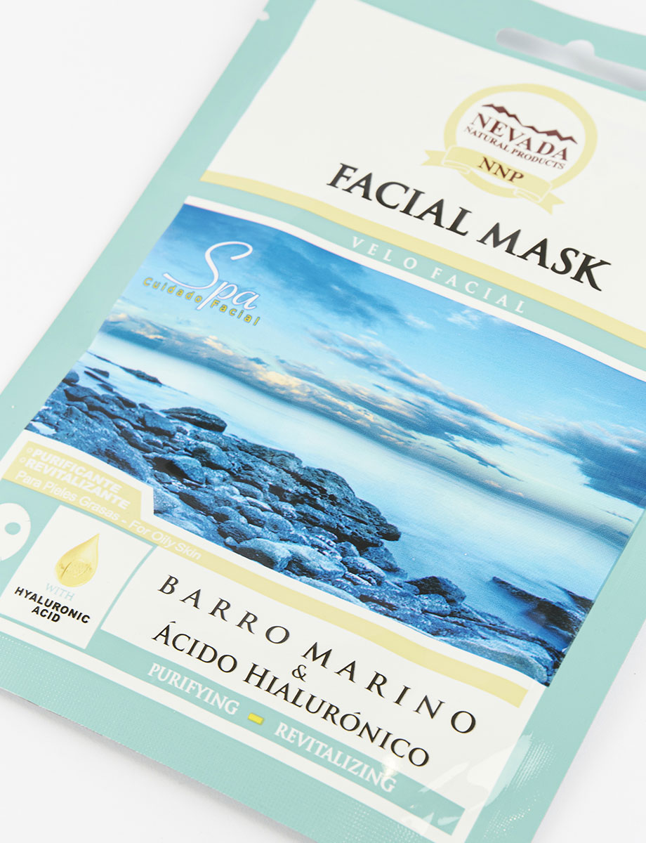 Mascarilla Facial Barro Marino y Ácido Hialuronico