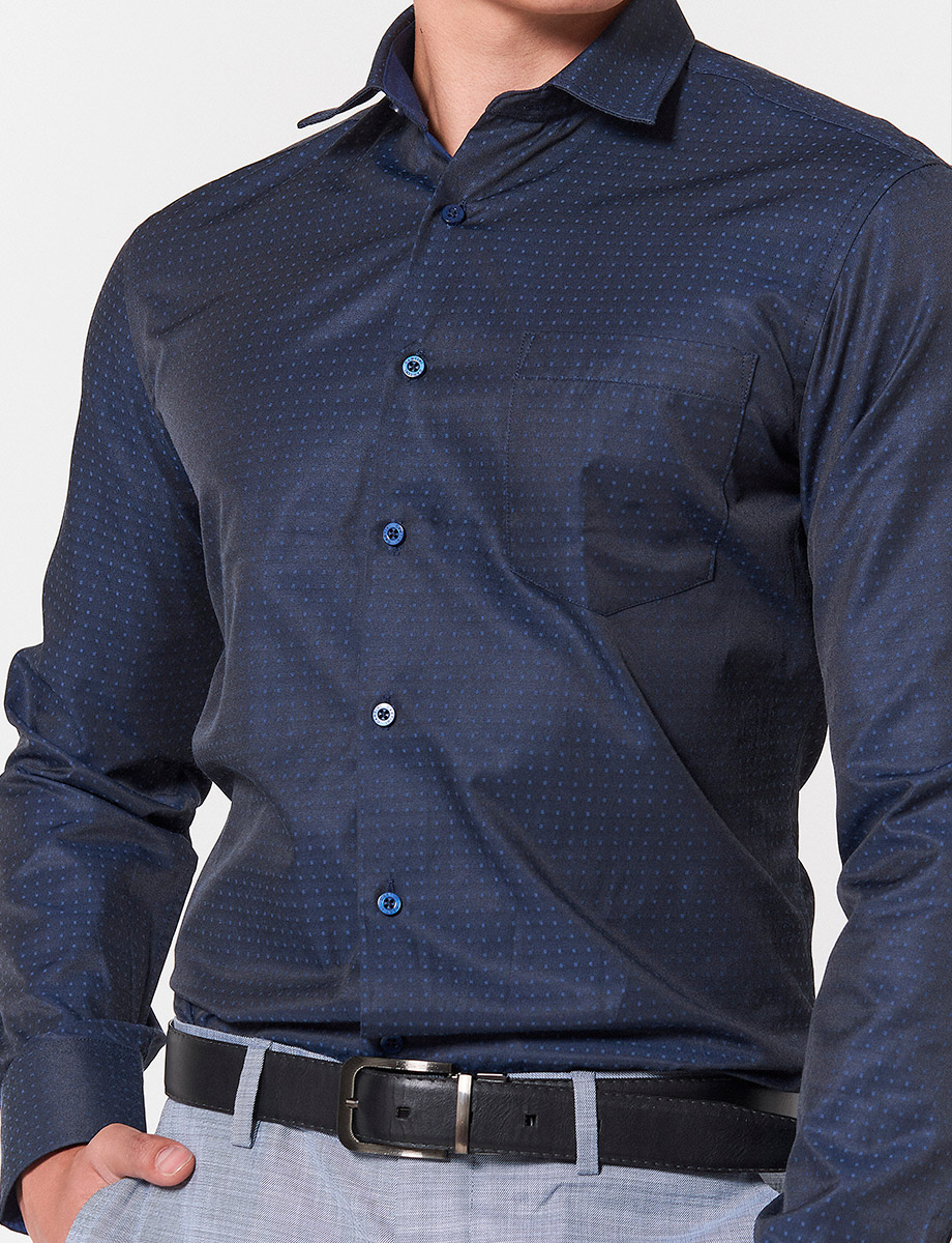 Pantalón Regular Ejecutivo Azul Claro