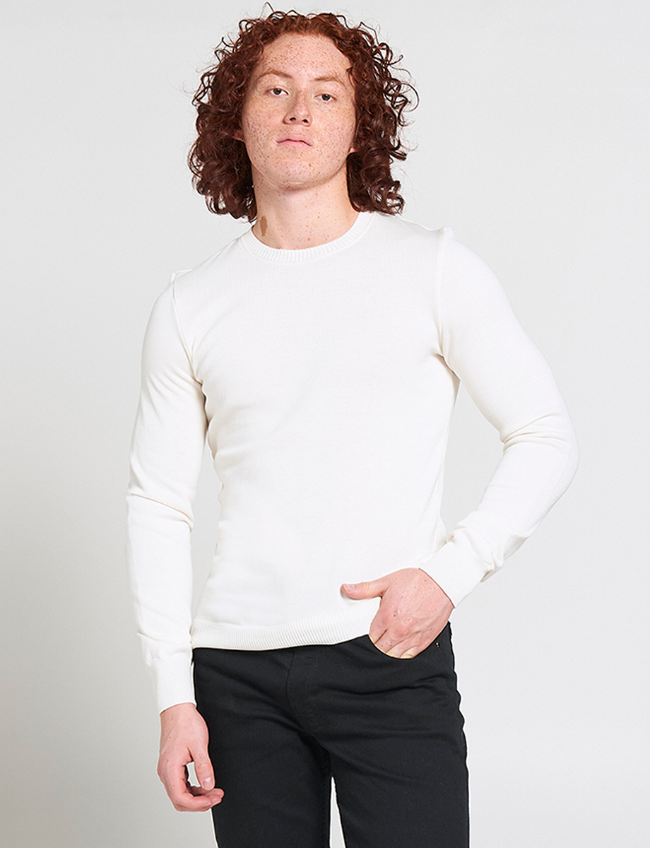 Sweater Básico Cuello Redondo