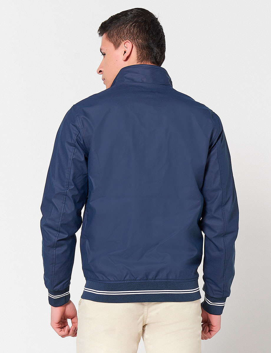 Bomber Impermeable Azul