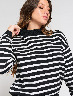 Sweater a Rayas Blanco/Negro