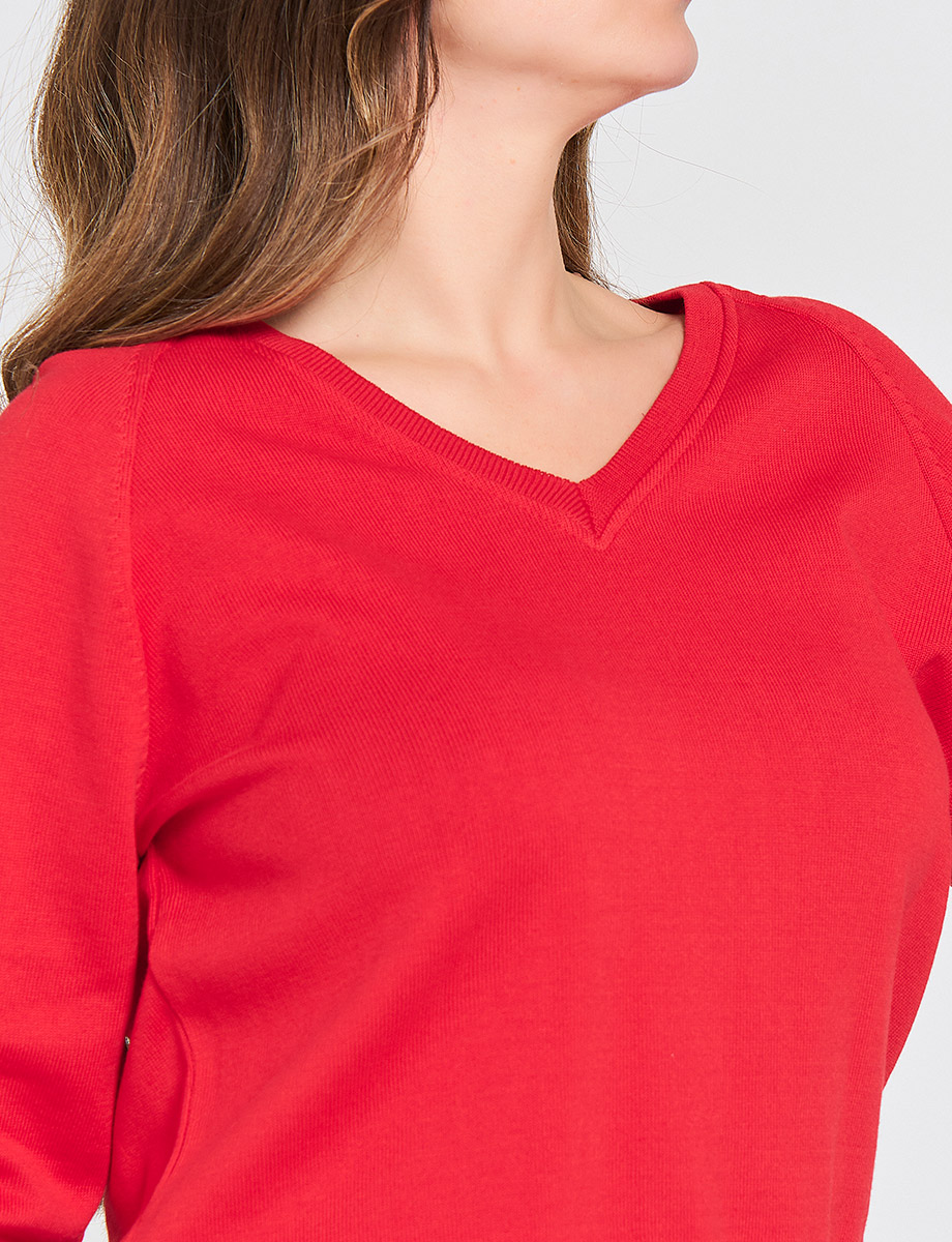 Sweater Clásico Cuello en V