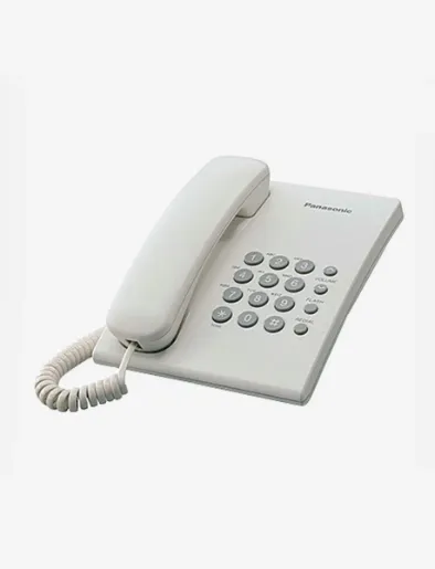 Teléfono Alámbrico Blanco | Panasonic