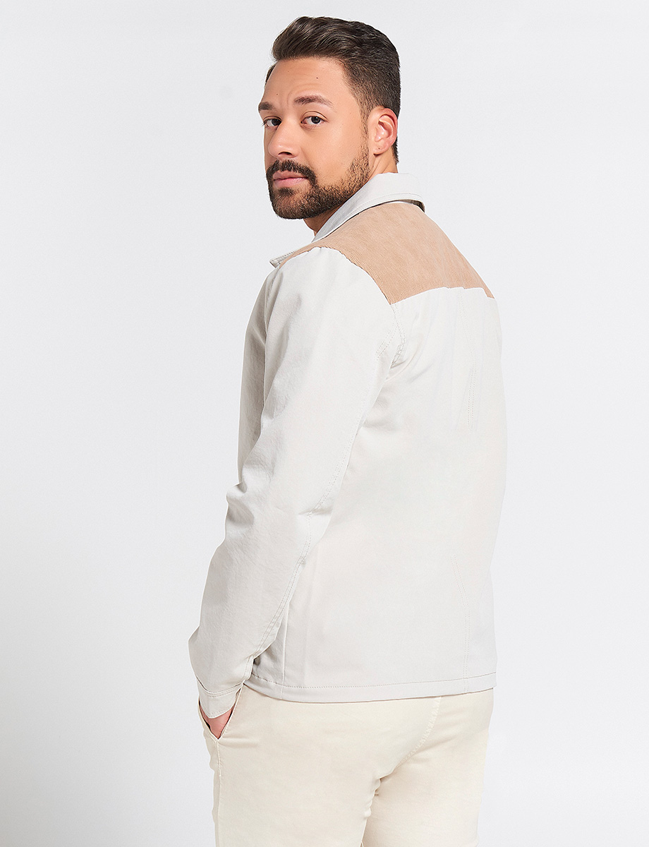 Chaqueta con Pana Abano