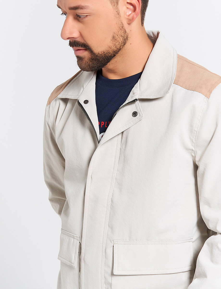 Chaqueta con Pana Abano