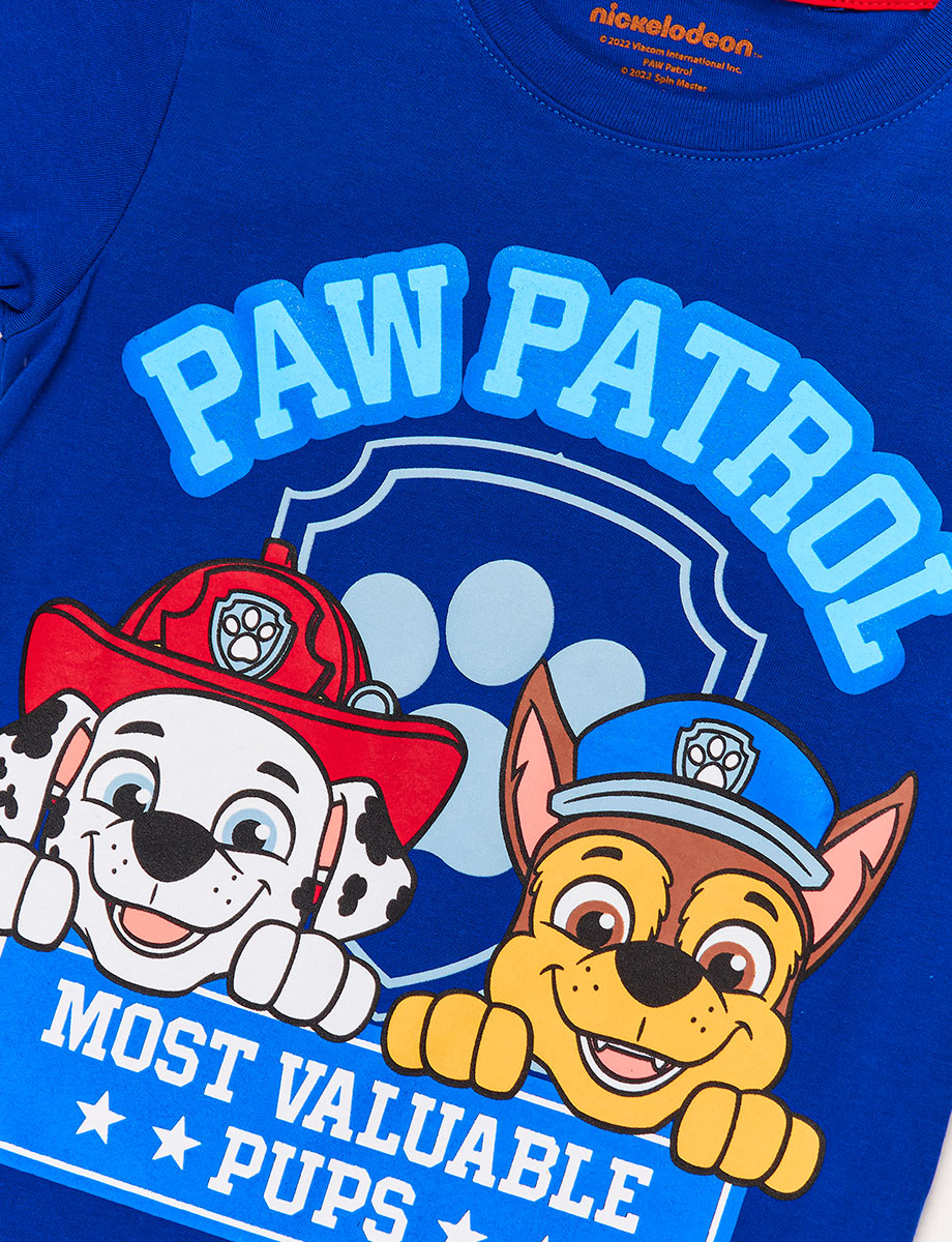 Camiseta Paw Patrol Azul eléctrico