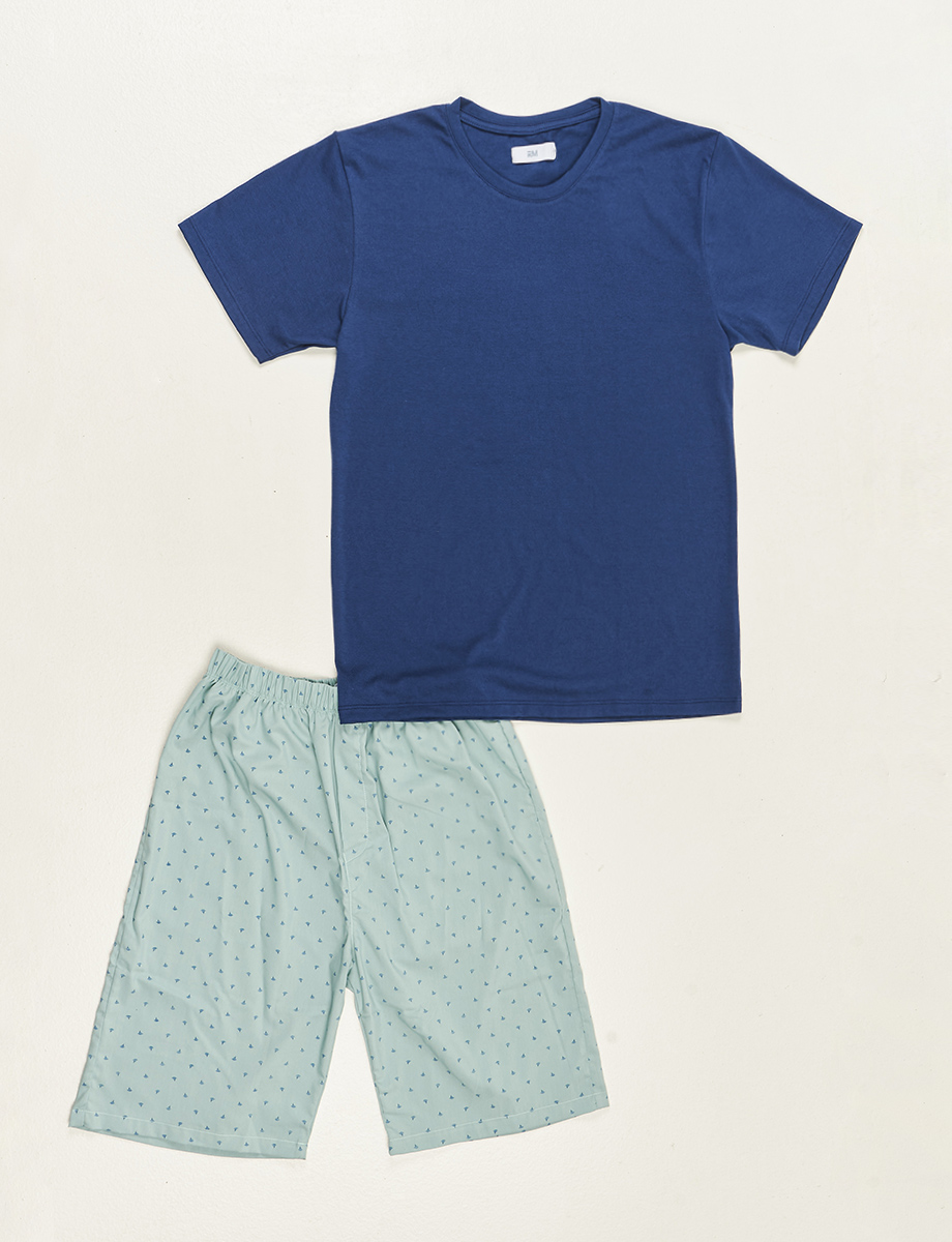 Pijama Camiseta + Short Prints Veleros
