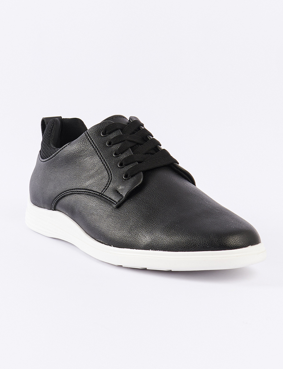 Zapato Casual con Cordones Negro