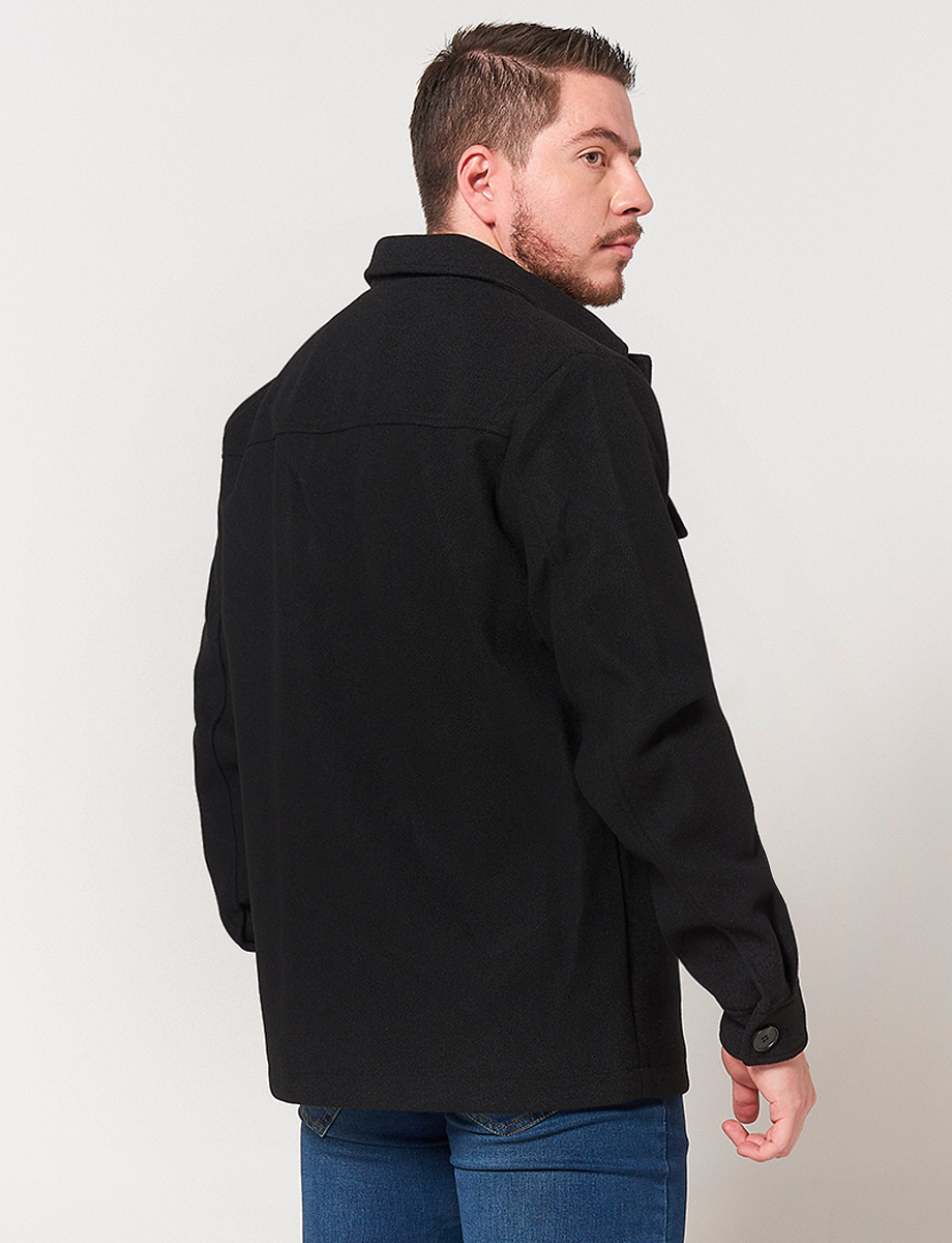 Chaqueta de Paño Negro