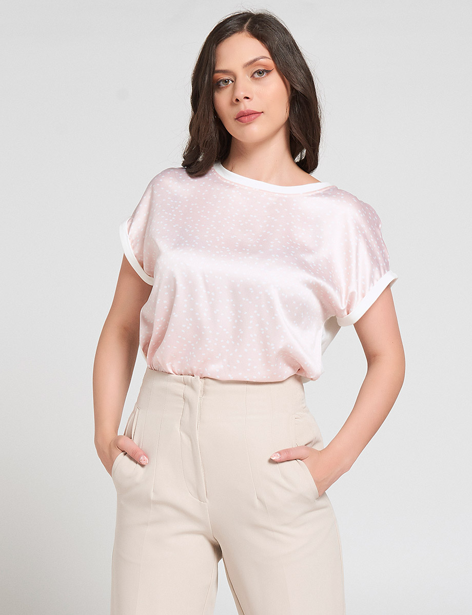 Camiseta Bicolor Mini Prints