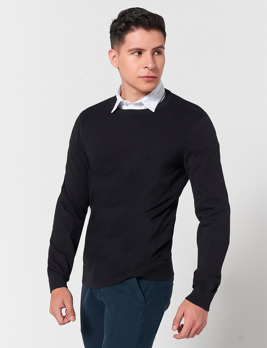 Sweater Básico Unicolor
