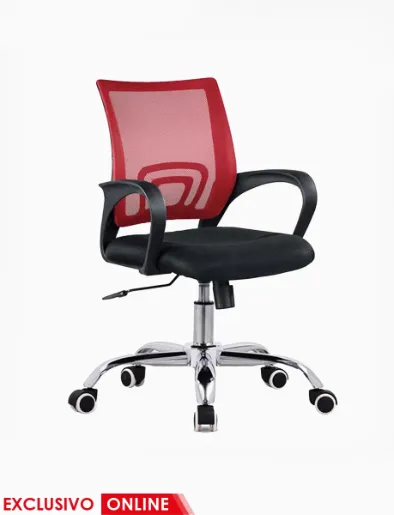<em class="search-results-highlight">Silla</em> Giratoria con Apoya Brazo Roja | One