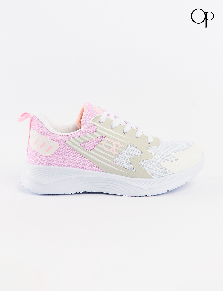 Sneaker Combiado con cordones | OP