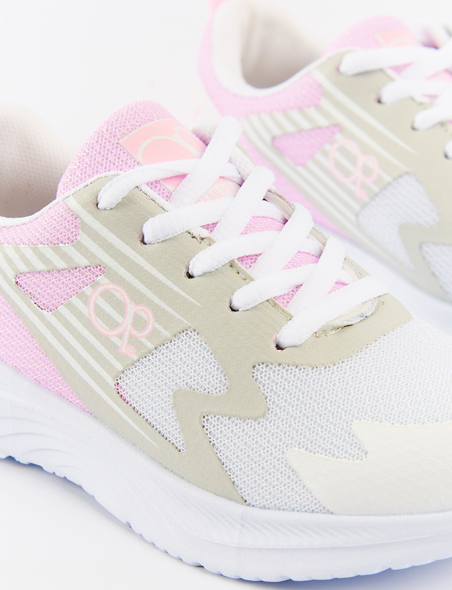 Sneaker Combiado con cordones | OP