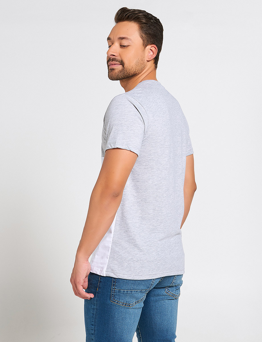 Camiseta Bicolor Think