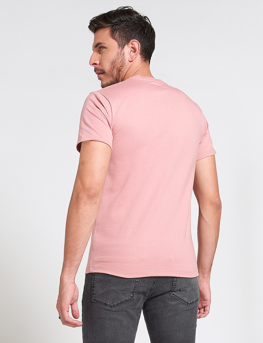 Camiseta Palm Beach Palo de rosa