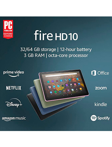 Tablet Fire HD 10 32GB Lavanda | <em class="search-results-highlight">Amazon</em>