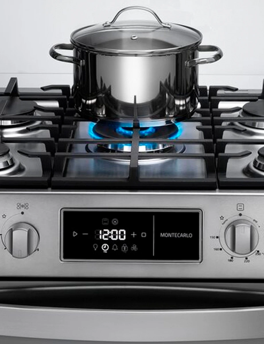 Cocina Montecarlo a Gas 5 Quemadores | Indurama