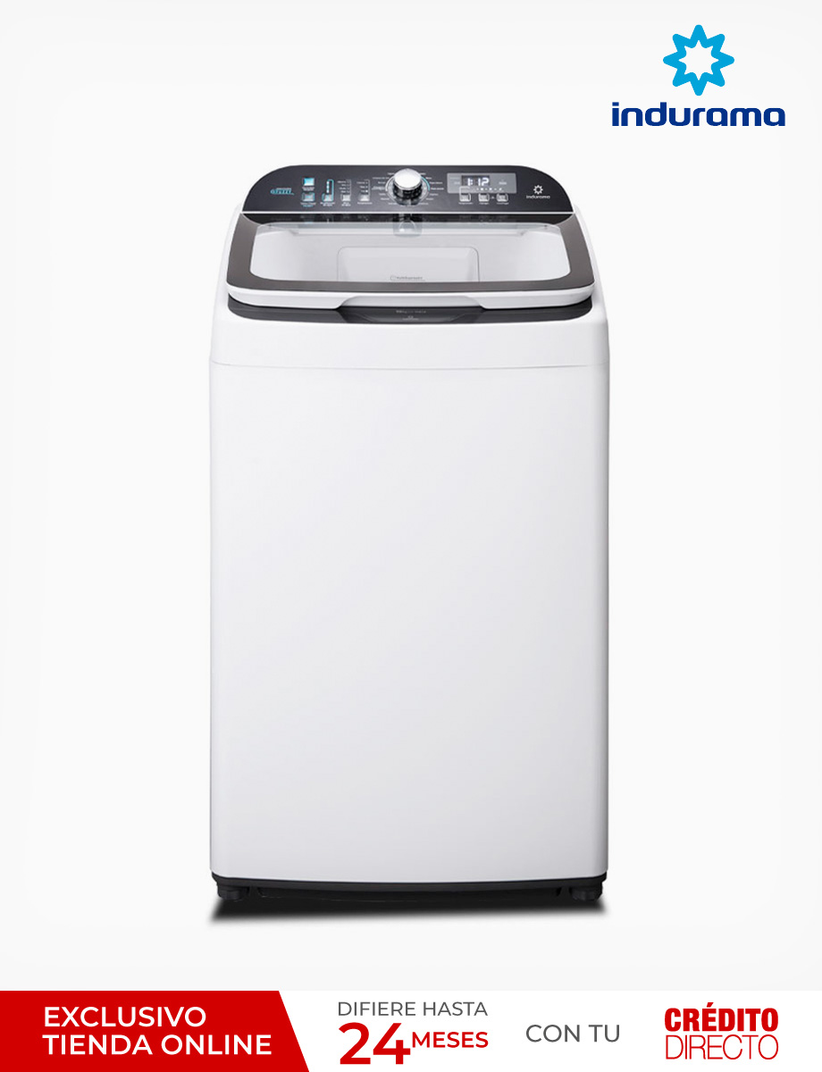 Lavadora Automática Carga Superior 19 Kg Blanca | Indurama