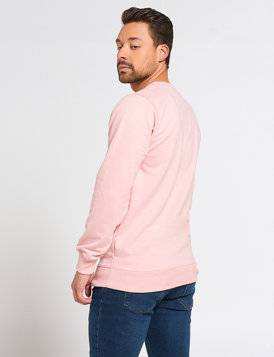 Buzo Estampado Cuello Redondo