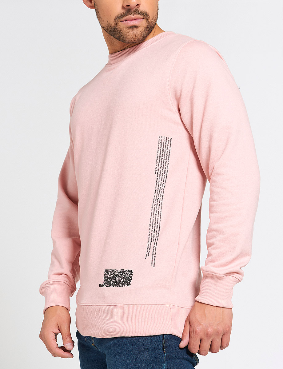 Buzo Estampado Cuello Redondo