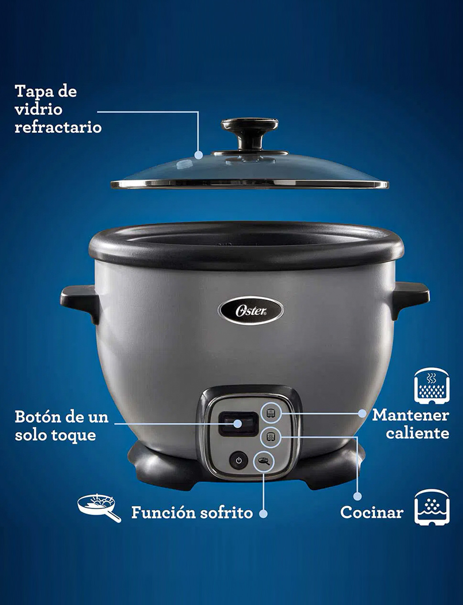 Olla Arrocera 10 Tazas Gris | Oster