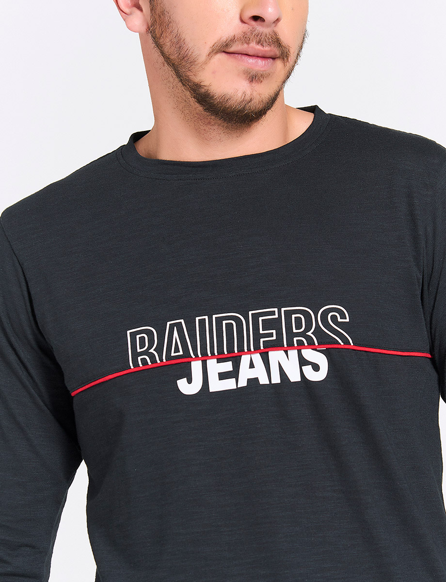 Buzo Raiders Negro
