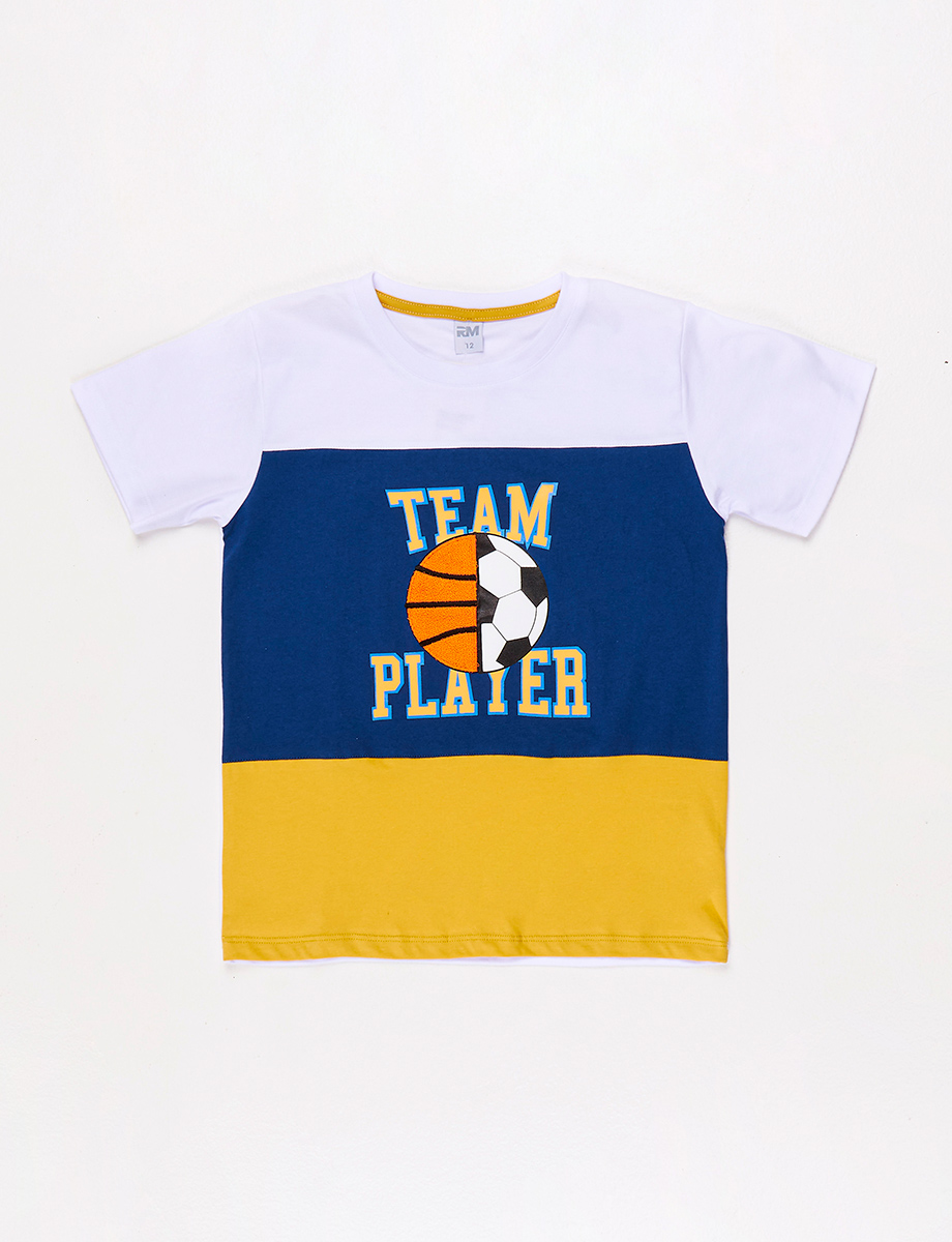 Camiseta Team Player Combinada
