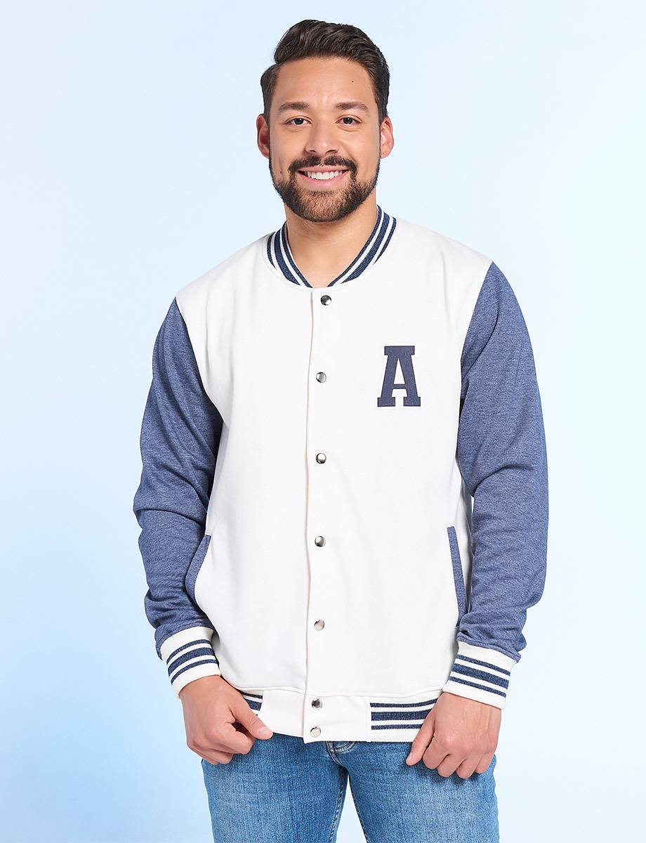 Chompa Bomber Flecce Bicolor