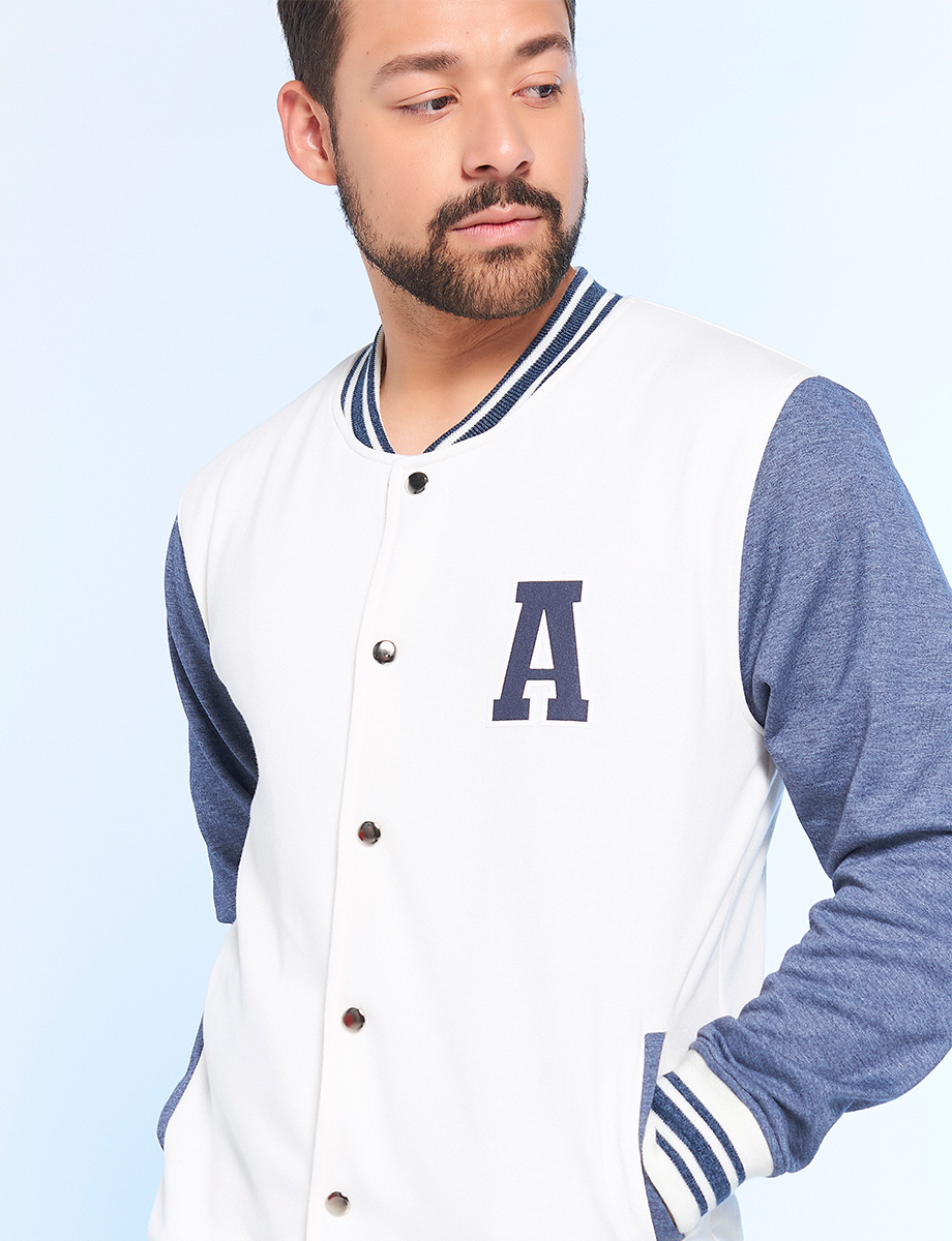 Chompa Bomber Flecce Bicolor