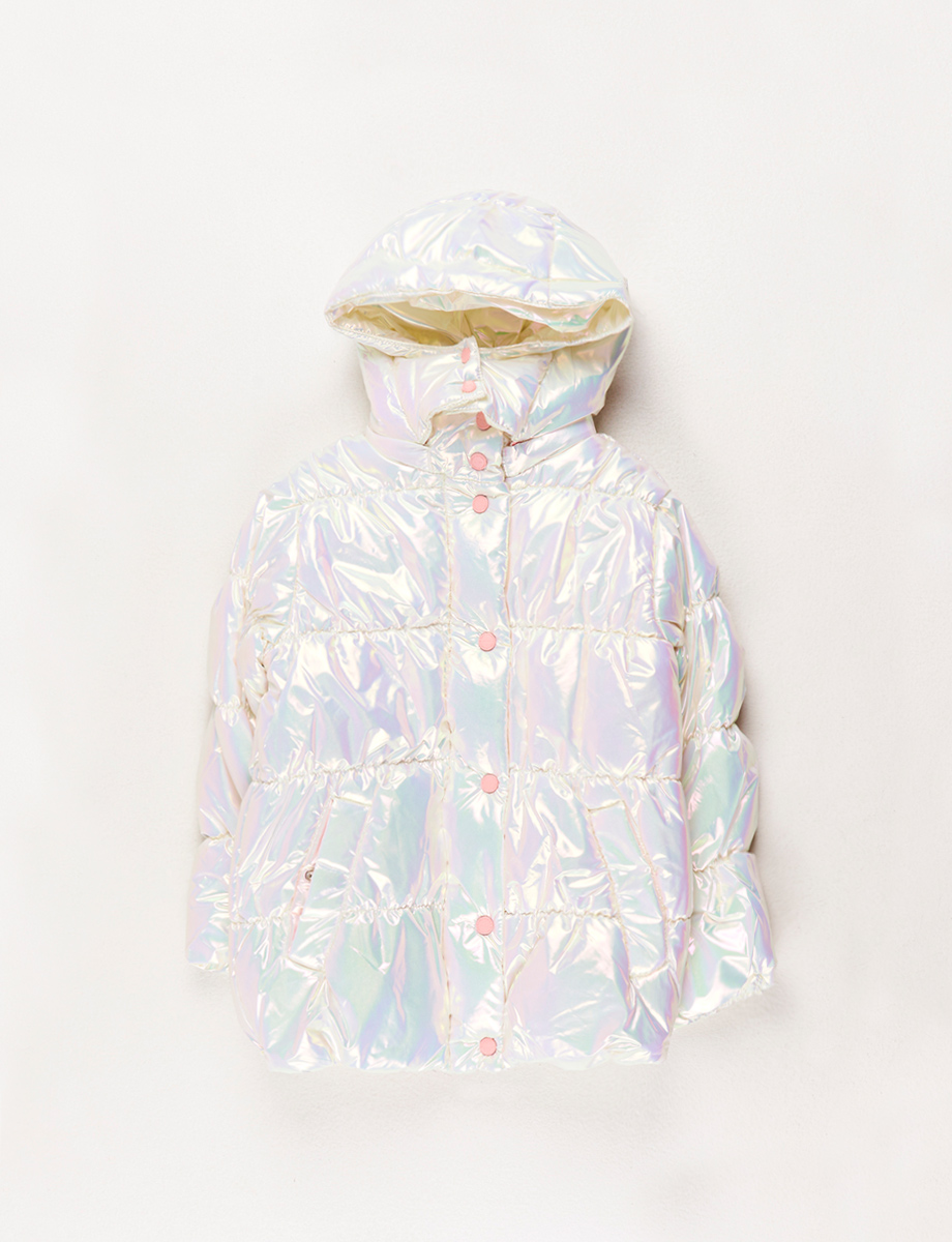 Chaqueta Pre Tornasol con Capucha