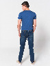 Pantalón slim Azul medio