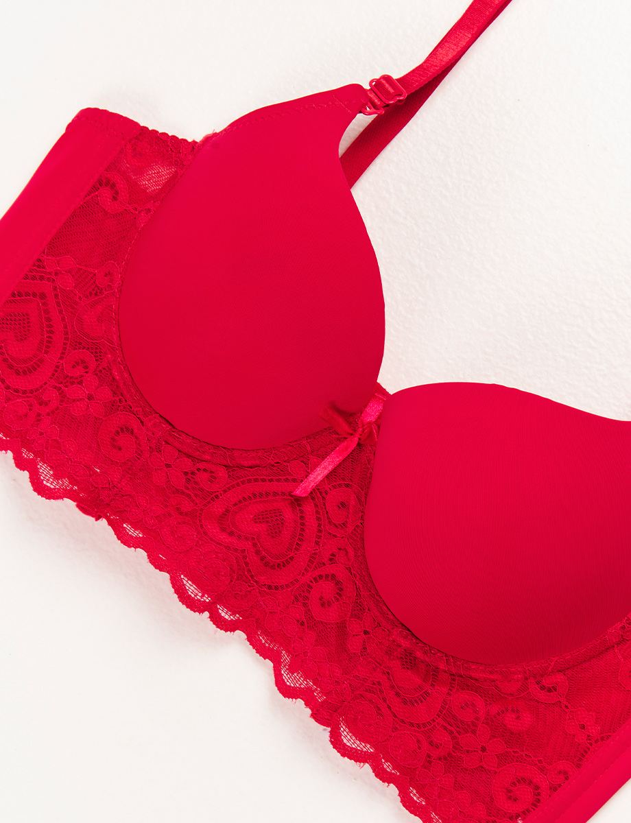 Brasier con Encaje y Espalda Ancha