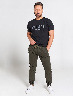 Jogger con Cordón Verde Oscuro