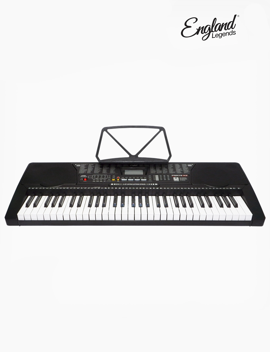 Teclado Sintetizador Fortex X3 Pantalla LCD | England Legends