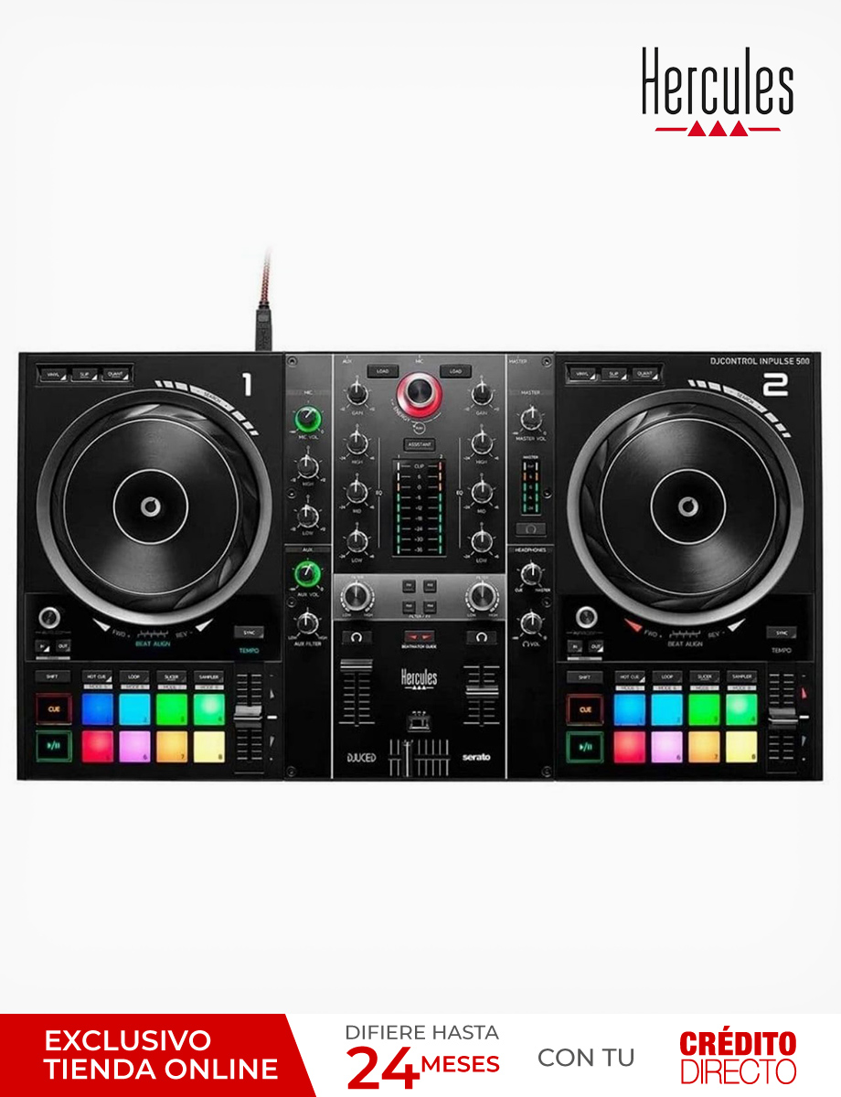 Controlador DJ Impulse 500 | Hercules