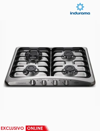 Encimera a Gas 60cm 4 Quemadores | Indurama