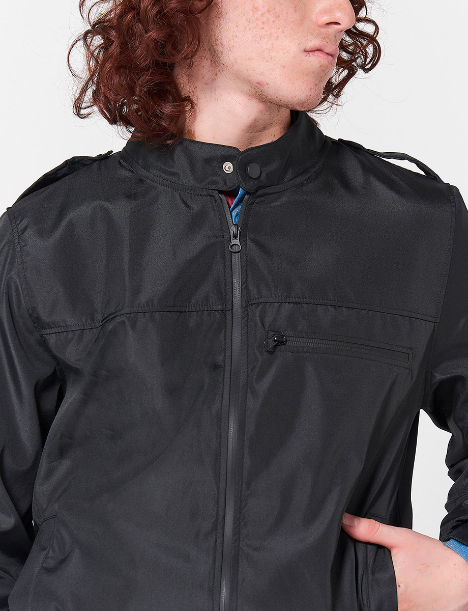 Chaqueta Negra Llana