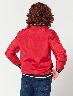 Chompa Bomber Roja Abierta
